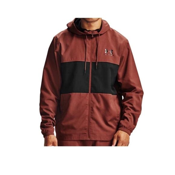 Under Armour Outdoor Full Zip Hooded Windbreaker Jacket Men’s Size XL - Picture 1 of 6